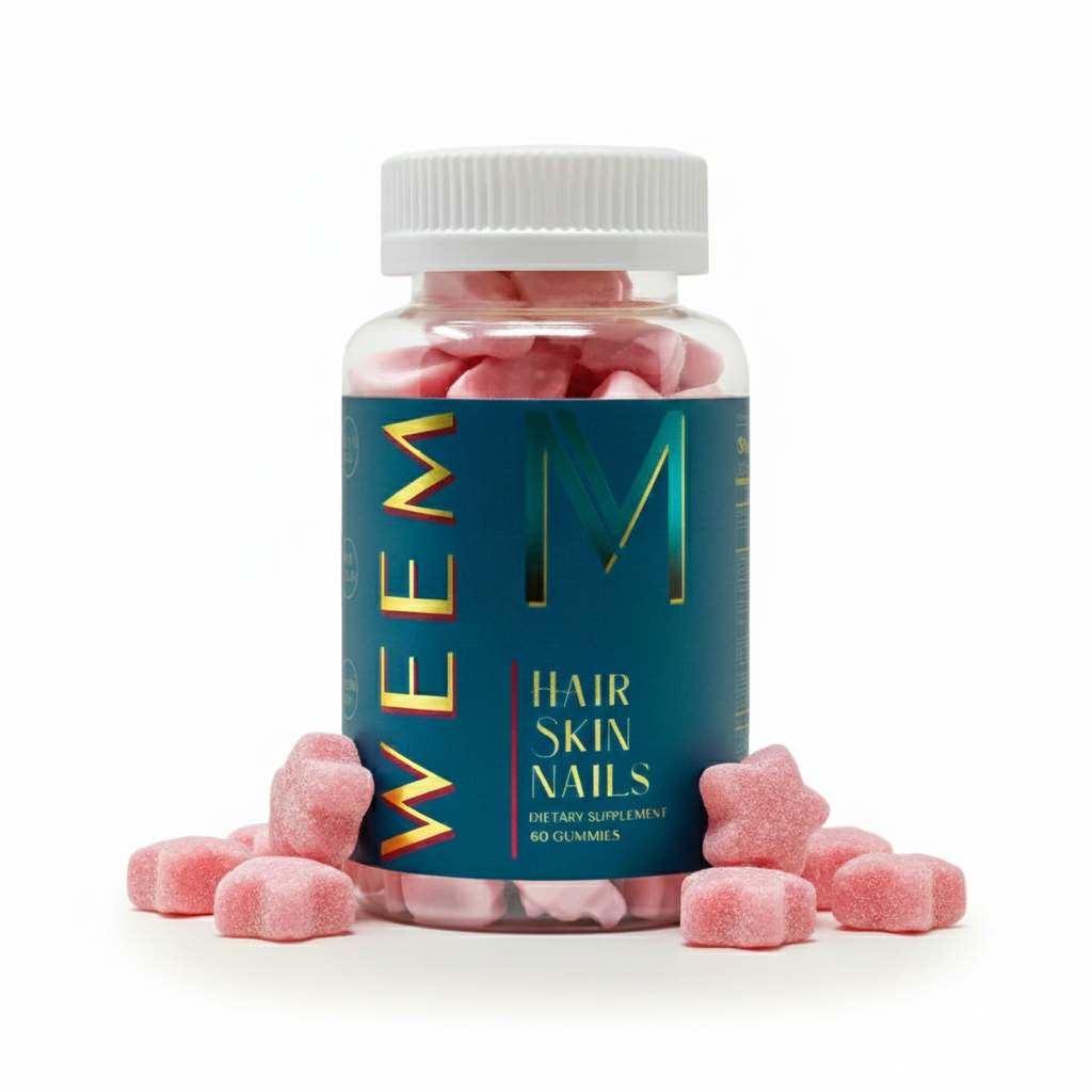 Gomitas para el cabello, la piel y las uñas