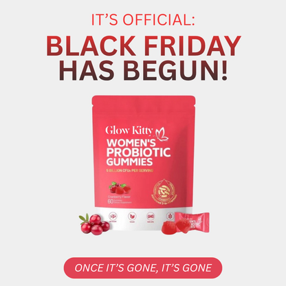 Gommes probiotiques à la canneberge Glow Kitty™