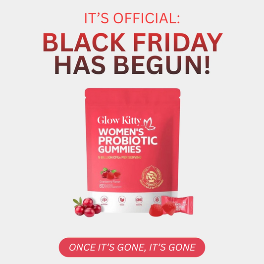 Glow Kitty™ Cranberry Probiotic Gummies