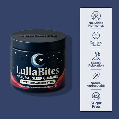 LullaBites™ Melatonin-Free Sleep Gummies