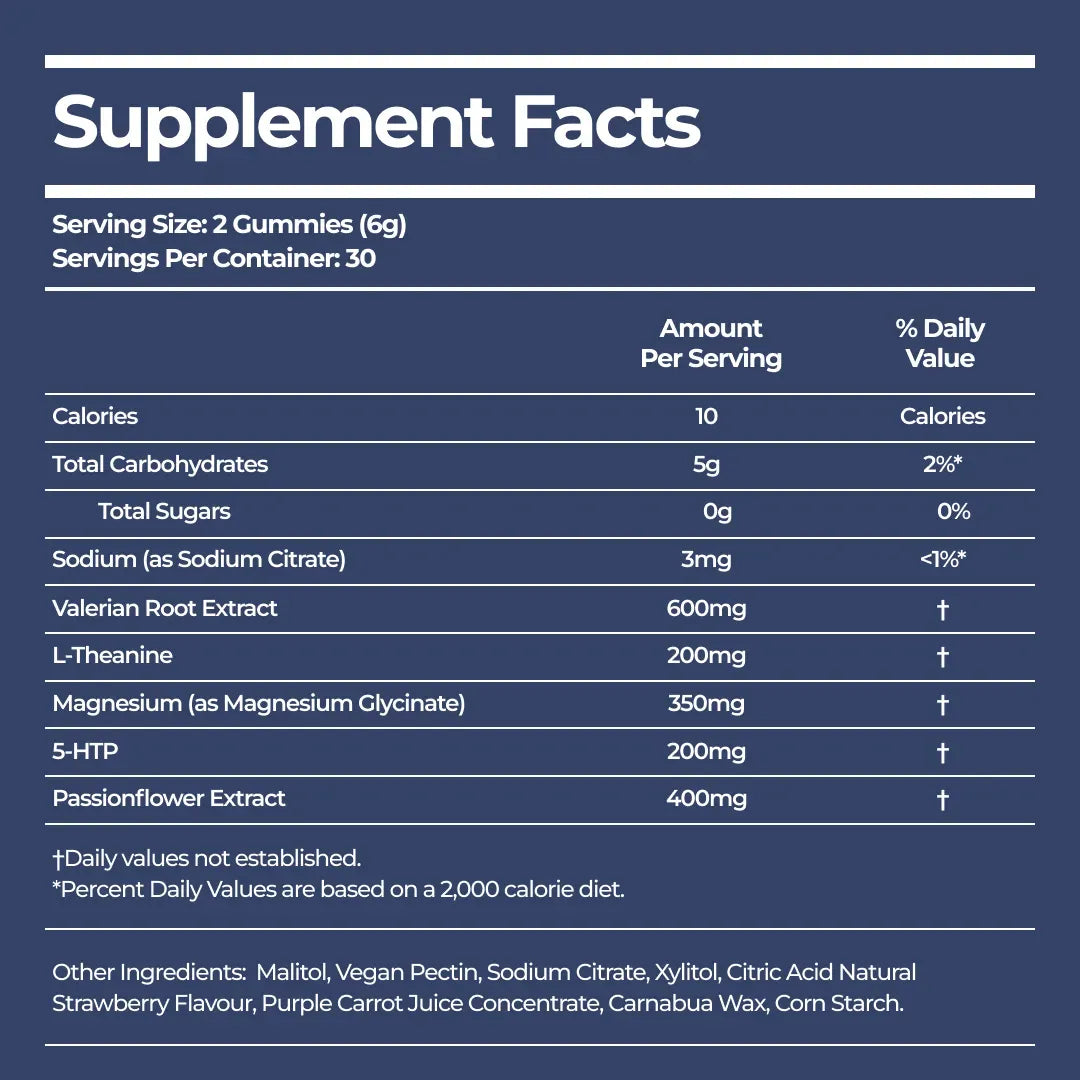 LullaBites™ Melatonin-Free Sleep Gummies