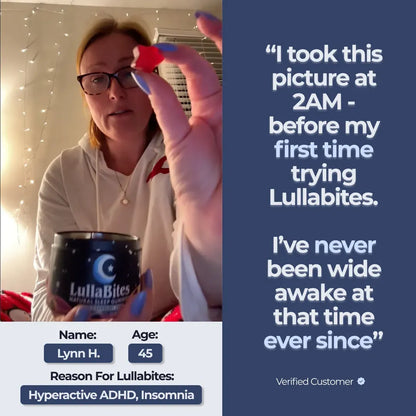 LullaBites™ Melatonin-Free Sleep Gummies