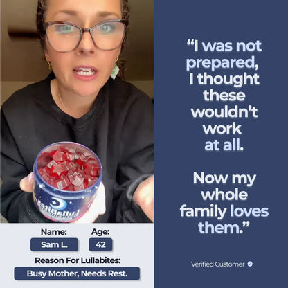 LullaBites™ Melatonin-Free Sleep Gummies